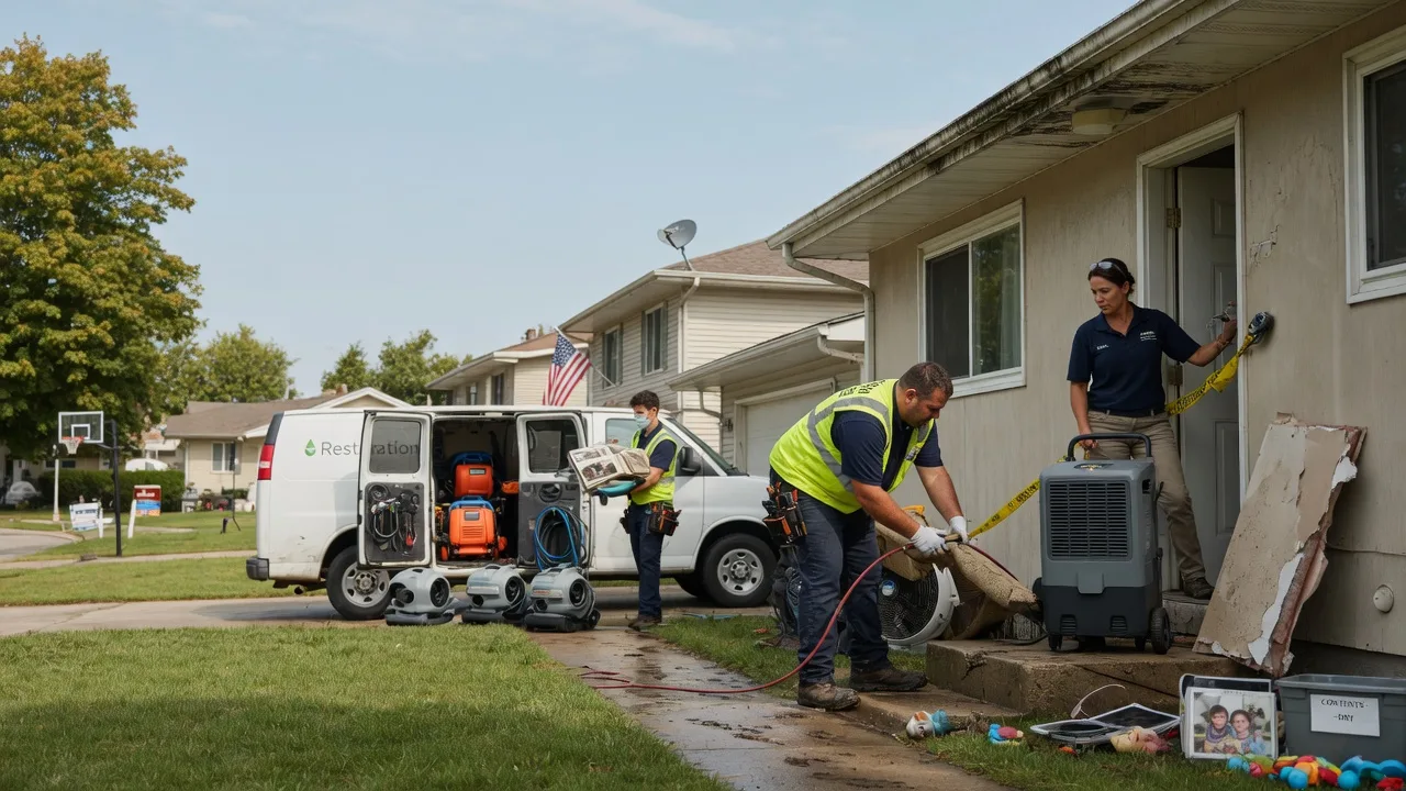 Water Damage Restoration in Cranberry, PA near me